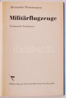 A. Ponomarjow: Militärflugzeuge - Könyv a repülőgépmodellezésről. 200p