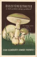 Poisonous mushroom, propaganda