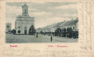 Poprád Main square (small tear)