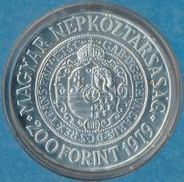 1979. 200Ft Ag "Bethlen" T:BU Eredeti MNB tokban!