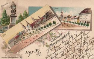 1898 Marosvásárhely litho