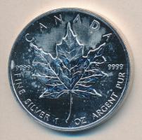 Kanada 1992. 5$ Ag "II. Erzsébet" (1oz/0.999) T:exP 
Canada 1992. 5 Dollars Ag "Eliza...