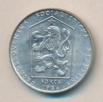 Csehszlovákia 1986. 50K Ag "Prága" T:2
Czechslovakia 1986. 50 Korun Ag "Prague" ...
