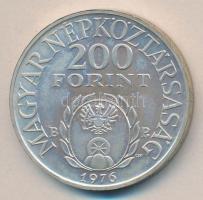 1976. 200Ft Ag "II.Rákóczi Ferenc" T:BU