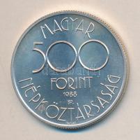 1988. 500Ft Ag "Labdarúgó VB" T:BU