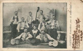1899 'Napred' Nemzetközi zene- és daltársulat / International band 'Napred' (small tear)