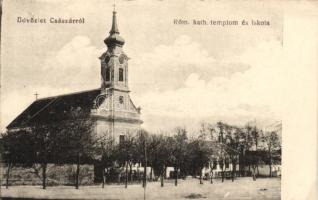 Császár Római katolikus templom és iskola (EK)