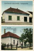 Beled gyógyszertár, postahivatal (fa)