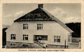 Kőrösmező, Jablonica customs house, Hungarian-Polish border (EB)