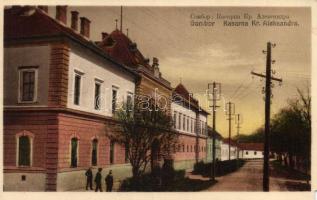 Zombor military barracks, vissza So.Stpl (EM)