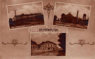 Dombóvár konzervgyár, vajtermelő központ, Korona szálló