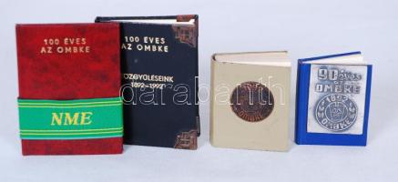 4db minikönyv az OMBKE történetéről