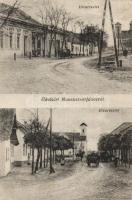 Mosonszentjános utcarészletek (ragasztásnyom / gluemark)