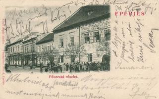 Eperjes main street, Hotel Berger