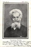 Munkácsy Mihály gyász képeslap / obituary postcard