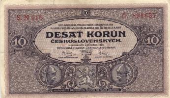 12db vegyes bankjegy, közte "Vöröshadsereg Parancsnoksága" 2P,5P,10P + Csehszlovákia 1927....