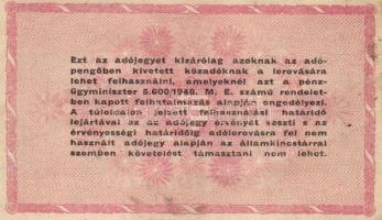 1946. 1.000.000AP fordított címer (2x) T:I-,III