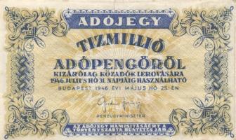 1946. 10.000AP + 50.000AP + 100.000AP + 500.000AP + 1.000.000AP + 10.000.000AP T:I-,II,III