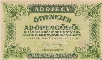 1946. 10.000AP + 50.000AP + 100.000AP + 500.000AP + 1.000.000AP + 10.000.000AP T:I-,II,III