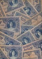 1945. 500P (20x) közte 10db orosz "P" betű helyett magyar "N" betű T:II,III