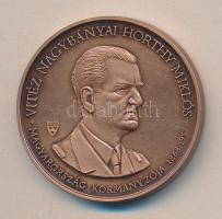 Bozó Gyula (1913-2004) 1993. "Vitéz Nagybányai Horthy Miklós újratemetése Kenderesen" Br emlékérem (42mm) T:1