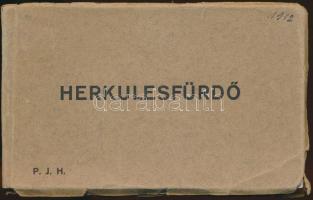 Herkulesfürdő - régi képeslapfüzet 16 lappal