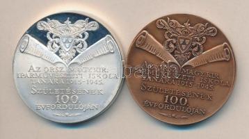 Bozó Gyula (1913-2004) 1994. "Haranghy Jenő születésének 100. évfordulójára" Br és ezüstöz...