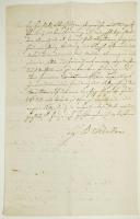 Kb. 1804 Okmány 3kr szignettával