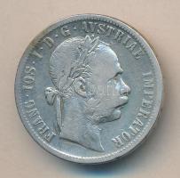 Ausztria 1889. 1Fl Ag "Ferenc József" T:3 Austria 1889. 1 Florin Ag "Franz Joseph" C:F