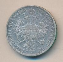 Ausztria 1861A 1Fl Ag "Ferenc József" T:2-
Austria 1861A 1 Florin Ag "Franz Joseph&qu...