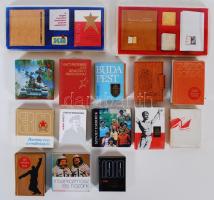 Minikönyv tétel: Összesen 20 db, főleg politikai