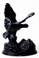 Turul, spiáter, jelzés nélkül, m:18 cm, h:14 cm