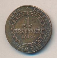 Ausztria/magyar verdejel 1812E 1Kr T:2-