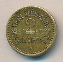 1884-1920. Diósgyőr - Vasgyári Mészárszék húsjegye 2f T:2