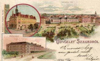 1899 Szeged litho