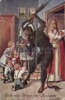 Krampus and Santa Claus (fa)