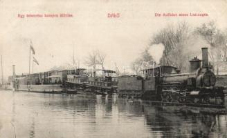 Dálya, Dalj ferry, locomotive (EB)