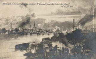 Military WWI the battle at Gorizia, Görz  s: Alex Kircher