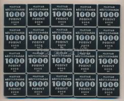 2008. 1000Ft "Telefonhírmondó-Puskás Tivadar" (20x) T:PP