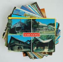 97 db modern, magyar városképes lap / 97 pieces modern, Hungarian postcards