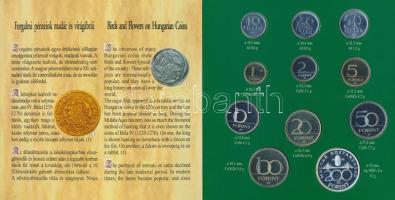 1995. 10f-100Ft 10klf db + 200Ft Ag "Deák" szettben T:PP