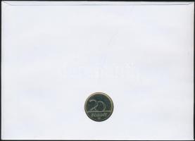 1995. 20Ft "Mezei-Gyógy-Ipari-Kerti Virágok" érmés bélyeges boríték alkalmi bélyegzővel, b...