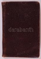 1939 Rendőrségi zsebkönyv, egészbőr kötésben