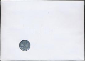 1968. 1Ft "Balaton" érmés bélyeges boríték alkalmi bélyegzővel és bélyegsorral T:2