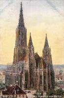 Ulm cathedral, Raphael Tuck Oilette s: Charles E. Flower