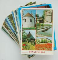 120 db modern, magyar városképes lap / 120 pieces modern, Hungarian postcards