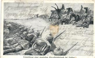 Military WWI the battle by Soldau / Dzialdowo