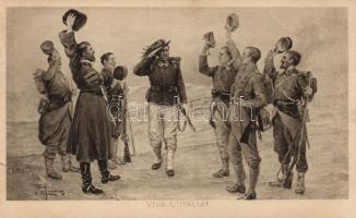 Viva l'Italia, military propaganda, Raphael Tuck (b)