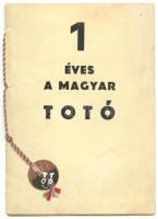 1948 1 éves a magyar totó, 16p