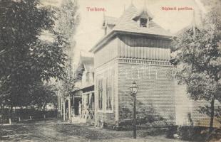 Túrkeve Népkert, pavilon (fa)